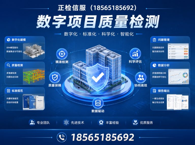 番禺区数字项目质量检测展示图